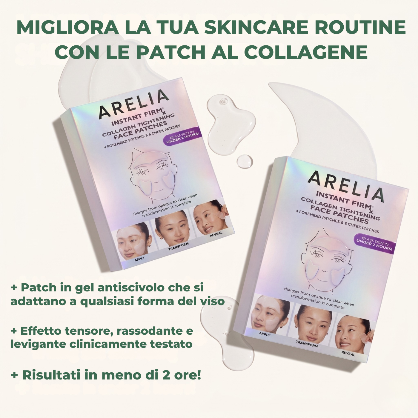Patch al Collagene Arelia