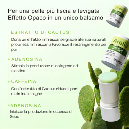 Cactus Stick - Trattamento Pori e Rughe, Finish Opaco