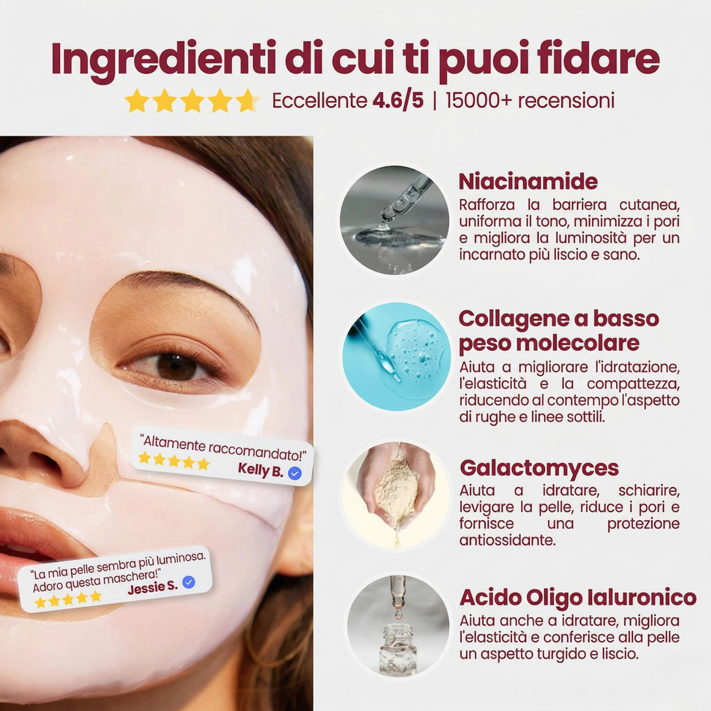 Maschera Al Collagene Bio